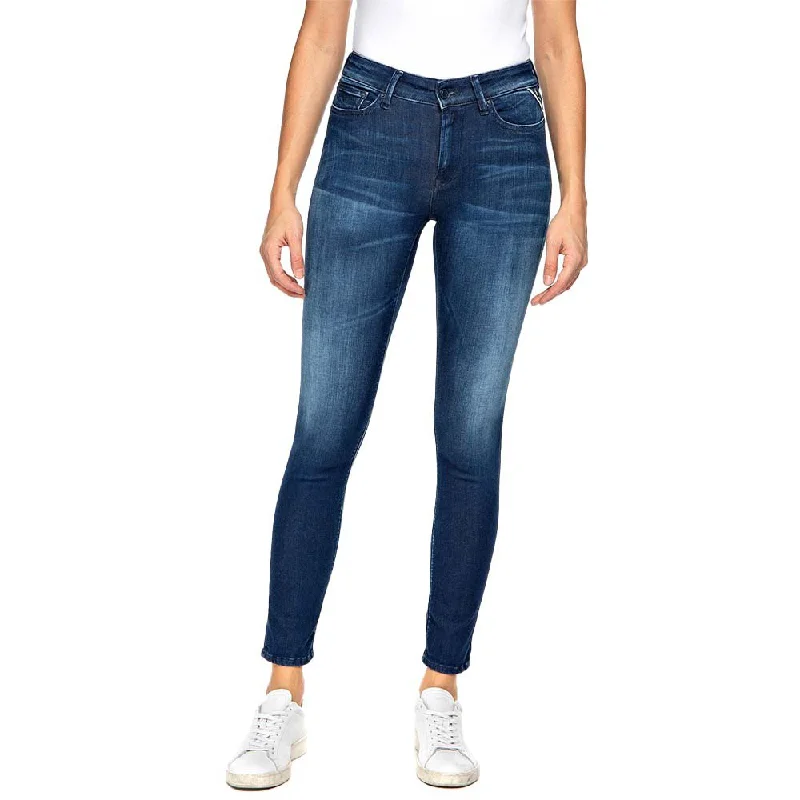 Replay Hyper Flex Jean- 009 Comfortable Folded Hem Jeans