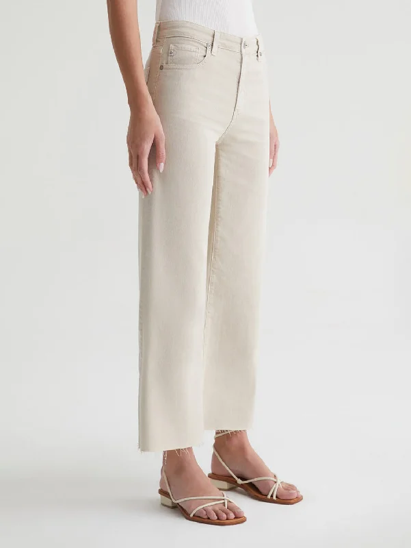 Saige Wide Crop Jean - Sulfur Desert Rock Classic Black Denim Jeans