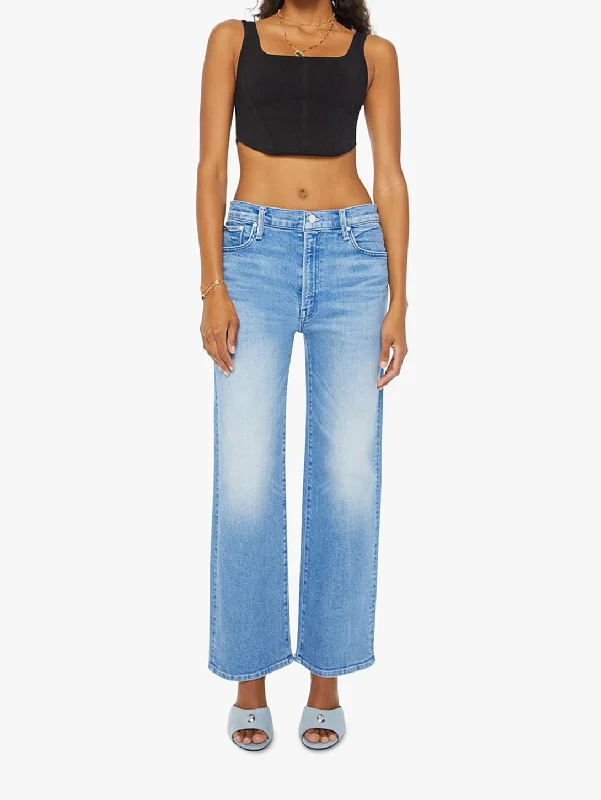 The Dodger Flood Jean - Mediterranean Muse Stylish Slim Fit Denim
