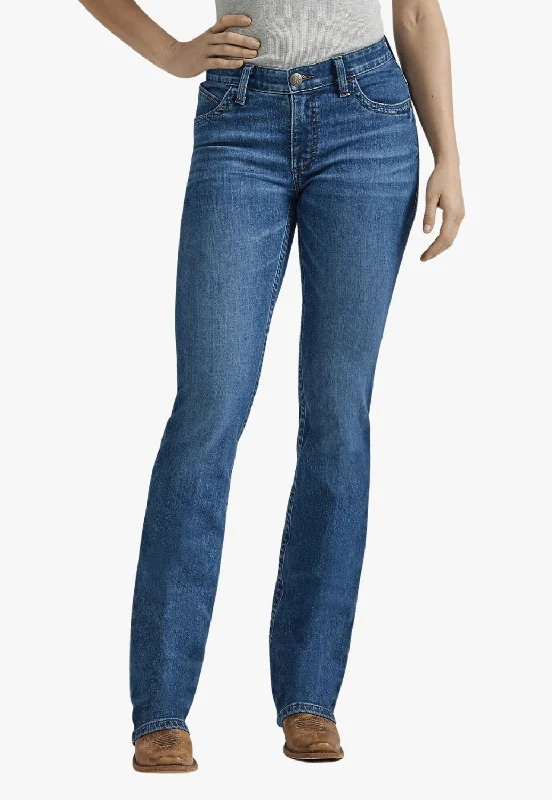 Wrangler Womens Willow Ultimate Riding Jean Stylish High-Waist Skinny Denim