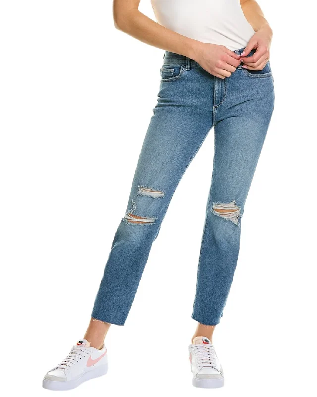 Dl1961 Mara Light Distressed Ankle Straight Jean Fashionable Straight Fit Denim