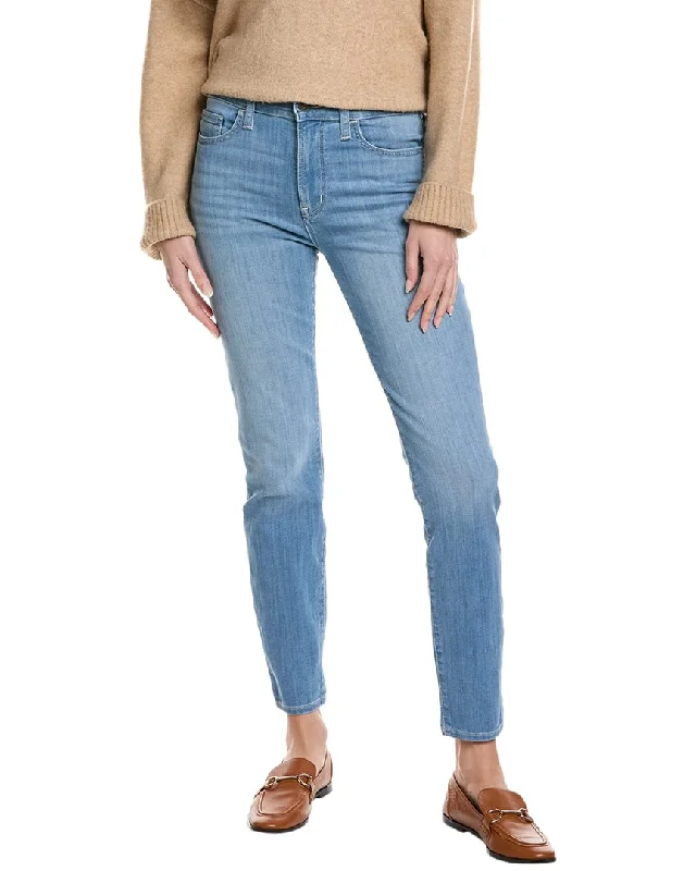 Hudson Jeans Blair Luna Super Skinny Jean Elegant High-Waisted Flared Jeans