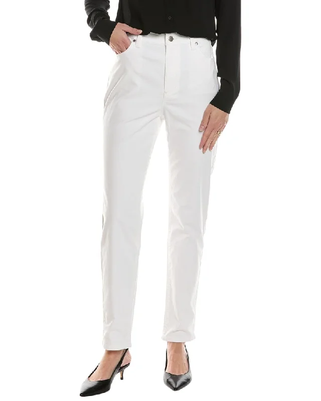 Eileen Fisher High-Waist Slim Jean Trendy Wide-Legged High-Waist Jeans