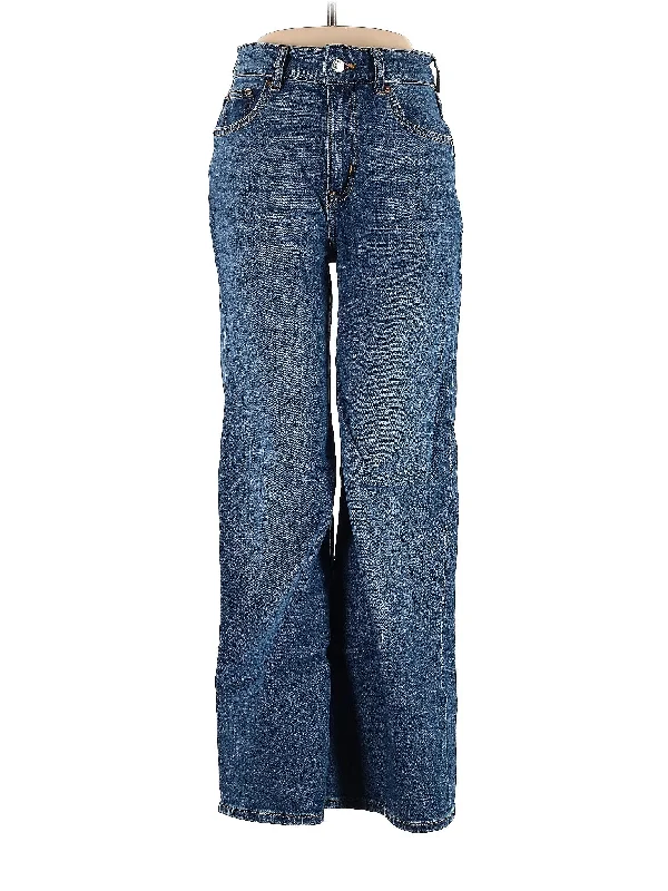 Jeans Stylish Paperbag Waist Denim