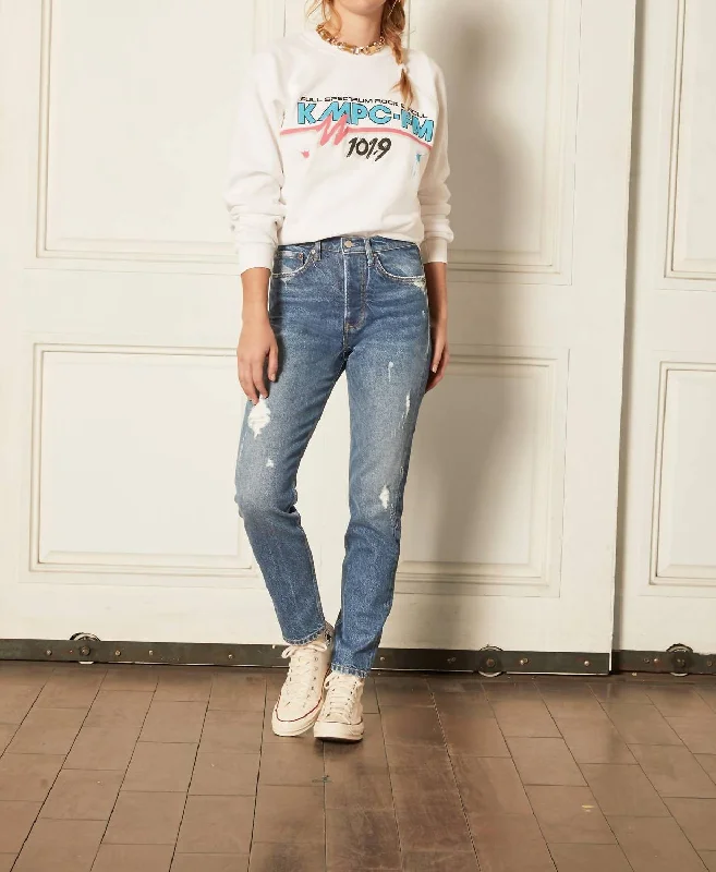 The Tommy Stretch Jeans In Blue Comfortable Stretch Denim Jeans