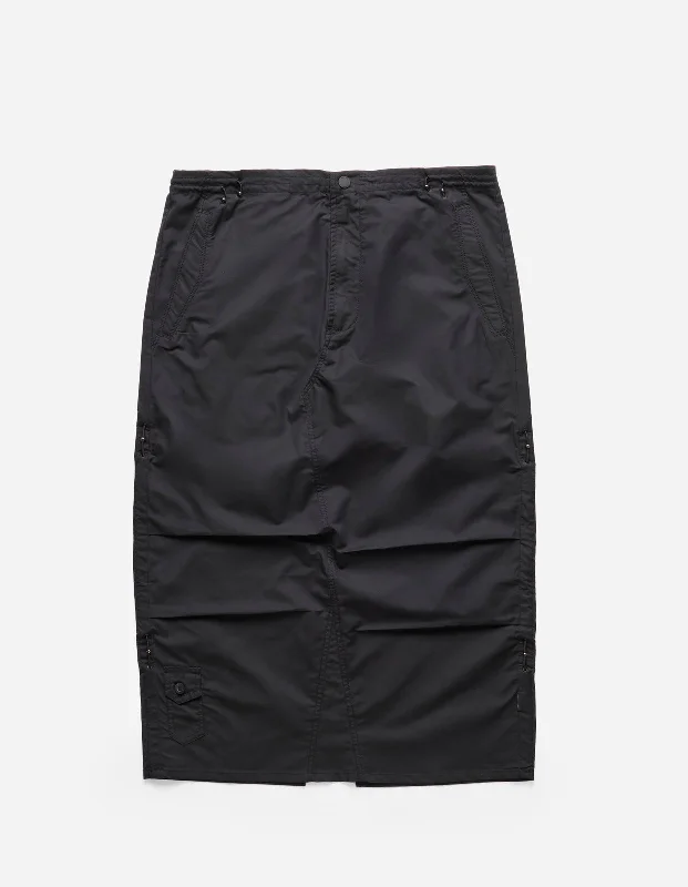 4589 Original Snoskirt Black linen skirt natural