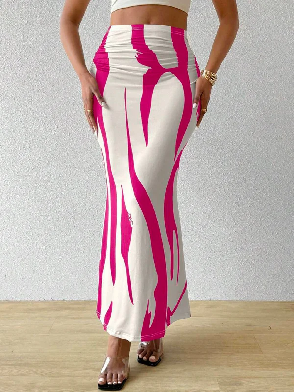 TANDUL  Women Printed Regular Multicolor Skirt boho skirt vibe