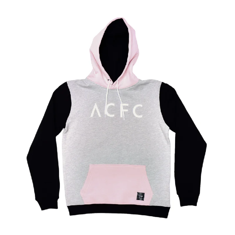 Angel City FC Unisex Remix Color Block Hoodie Hoodie with Longline Fit Extended Stylish