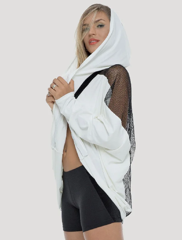 Breather Hooded Kaftan Hoodie with Oversized Fit Loose Comfortable