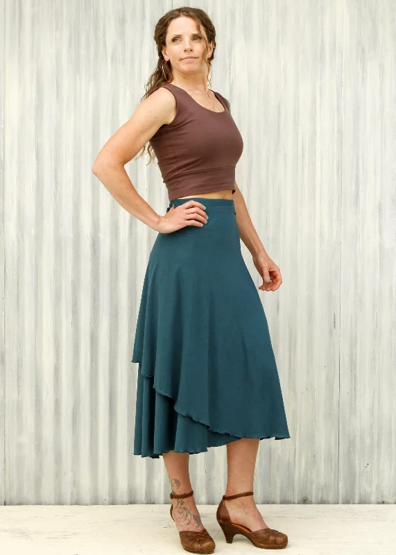 Carolina Wrap Skirt (Custom Made) leather skirt refined