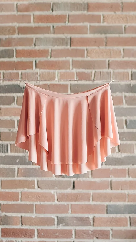 DIANA SPANISH PINK SLINKY SKIRT cashmere skirt fine