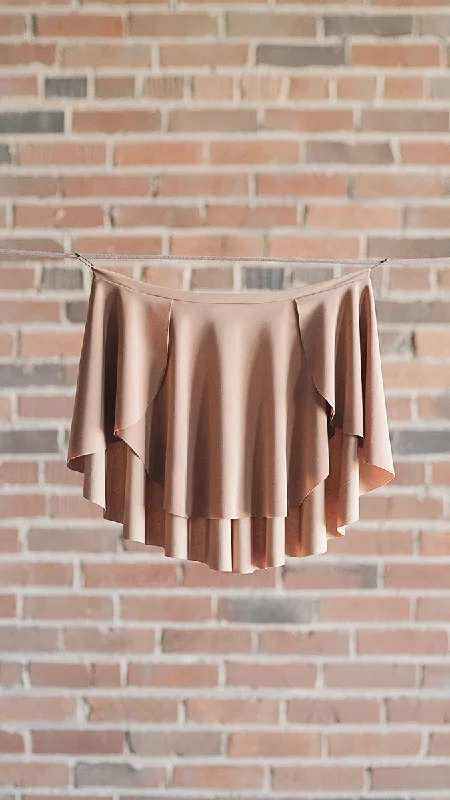 DIANA TAN SKIRT chiffon skirt flowing