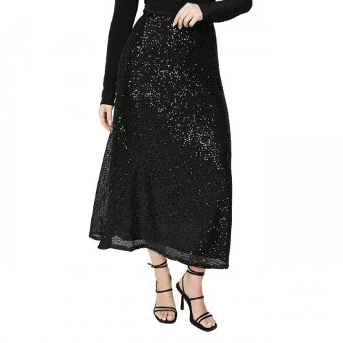 Dorothy Perkins Womens/Ladies Sequin Midi Skirt chiffon skirt lightweight