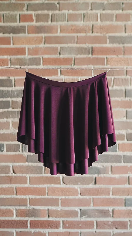 EOS PLUM SLINKY SKIRT seamless skirt comfort