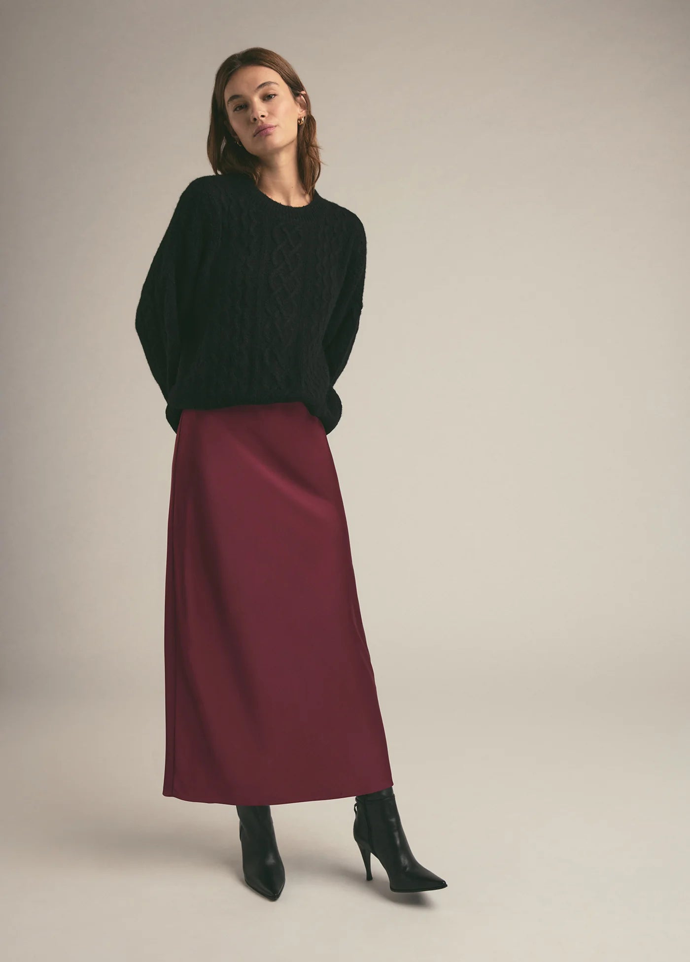 THE SUZY SKIRT corduroy skirt textured