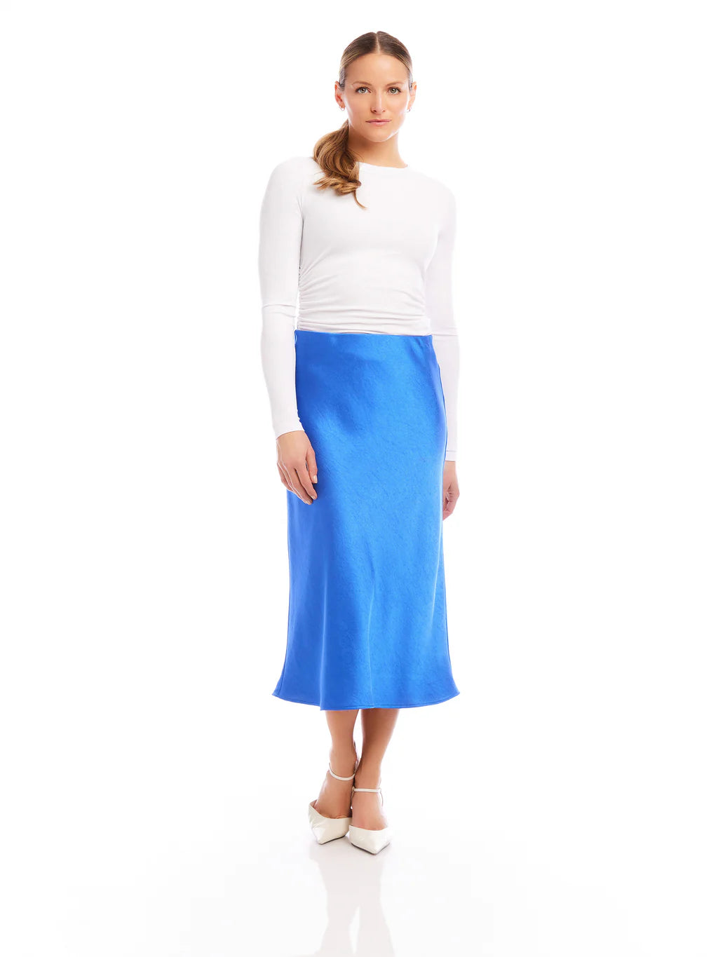MIA BIAS SKIRT high slit skirt