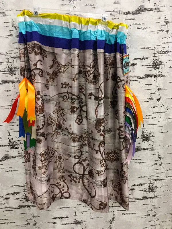 Handmade Satin Burned Birch Ribbon Skirt velvet skirt plush