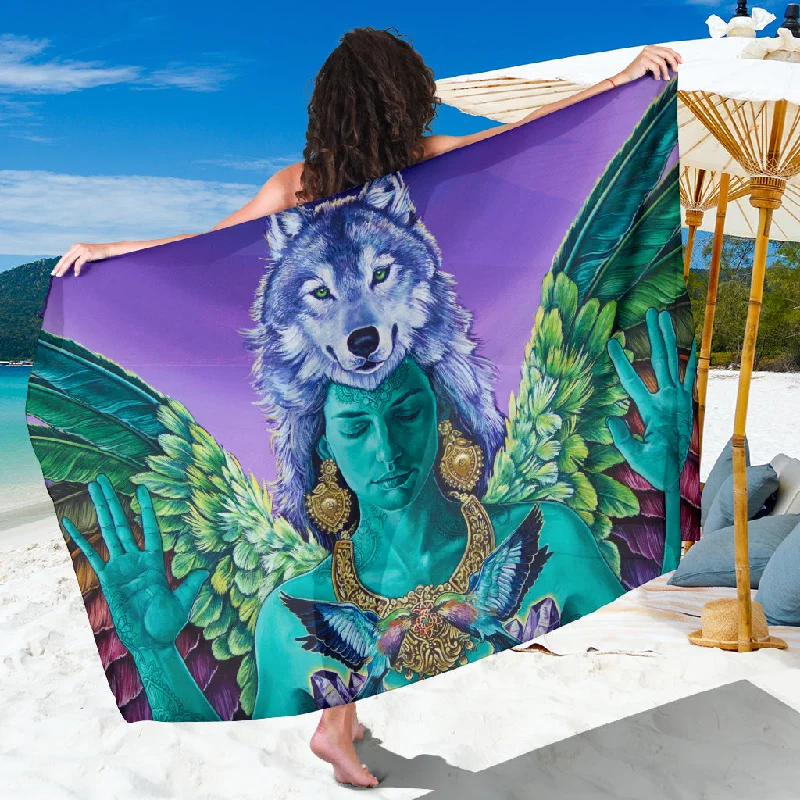 Independent Soul - Sarong pleated skirt texture