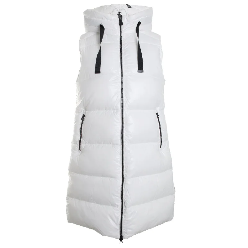 Iria Hooded Animal Free Puffer Vest Oversized Hoodie Comfort Casual