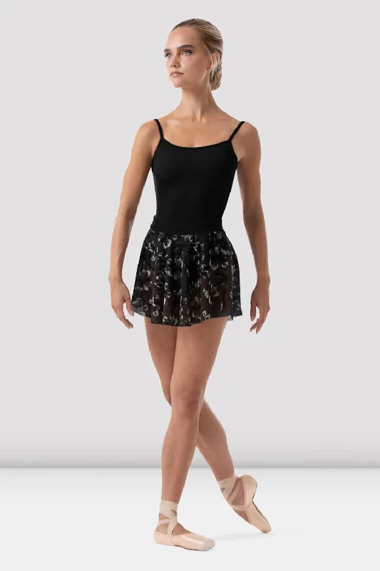 Ladies Ellery Mesh Skirt elastic waist skirt