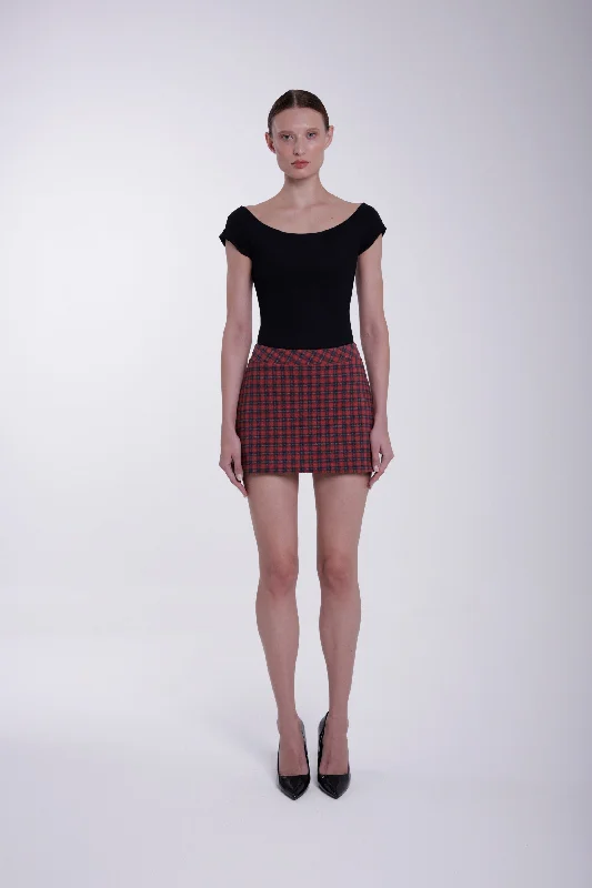 LULLA PRINTED SKIRT chiffon skirt flowing
