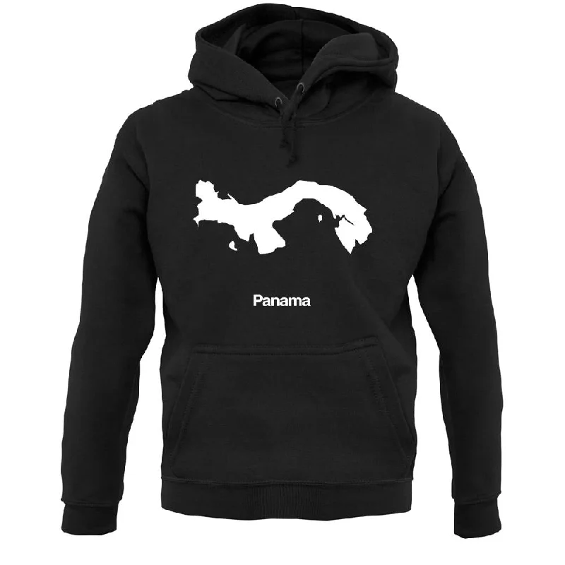 Panama Silhouette Unisex Hoodie Hoodie with Lace Feminine Delicate