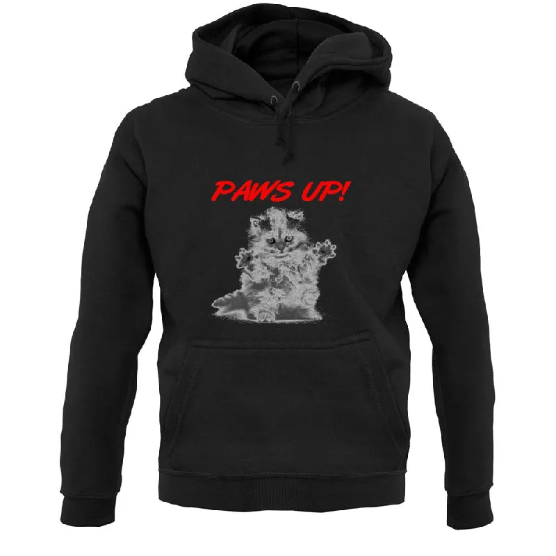 Paws Up Unisex Hoodie Hoodie with Pocket Utility Practical