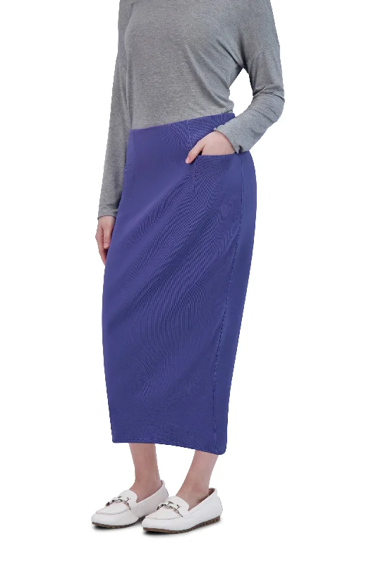 Perfect Fit Pencil Skirt 29" - Marlin (final-sale) wool skirt thick