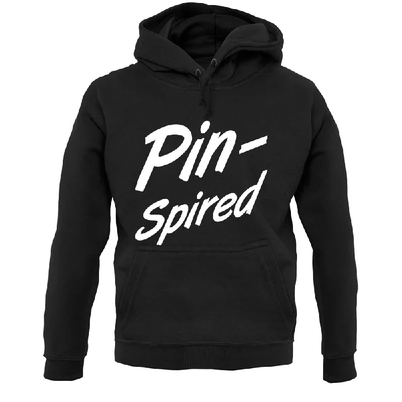 Pin-Spired Unisex Hoodie Hoodie with Zipper Placket Modern Functional