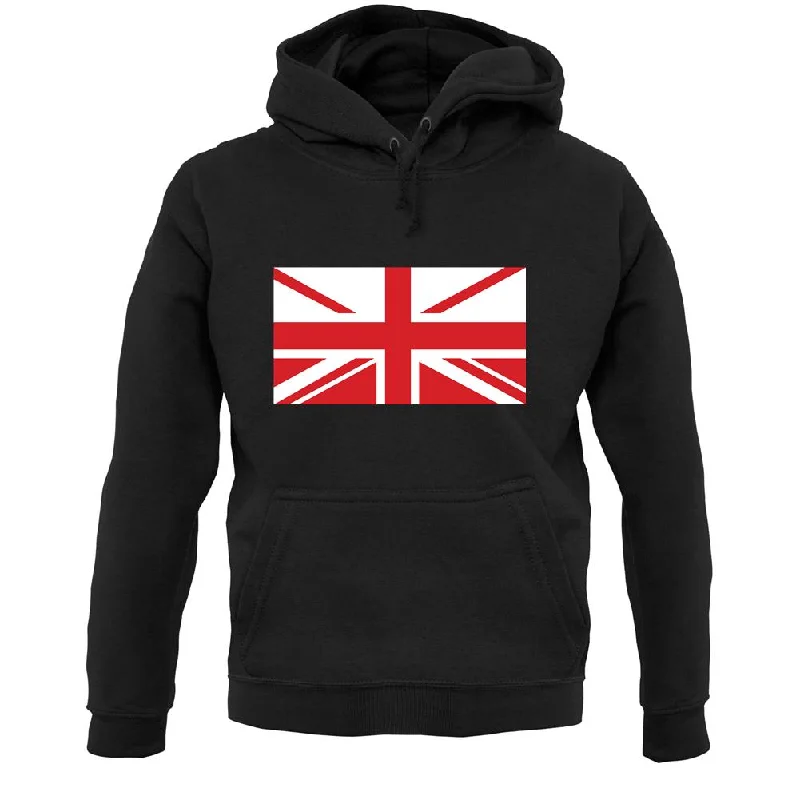 Poland Union Jack Unisex Hoodie Hoodie with Pastel Soft Subtle