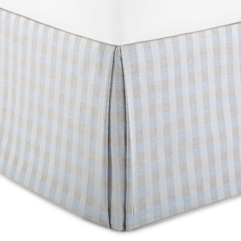 Prescott Plaid Bed Skirt cashmere skirt rich