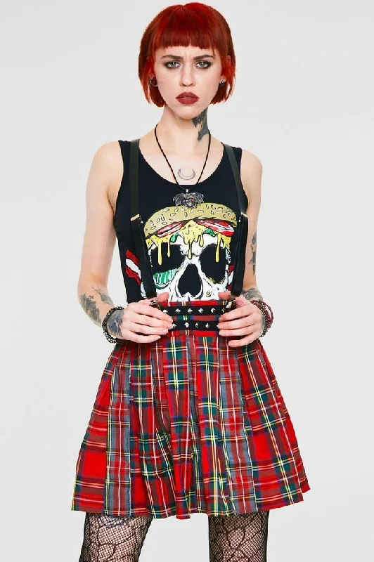 Pretty Vacant Skirt spandex blend skirt