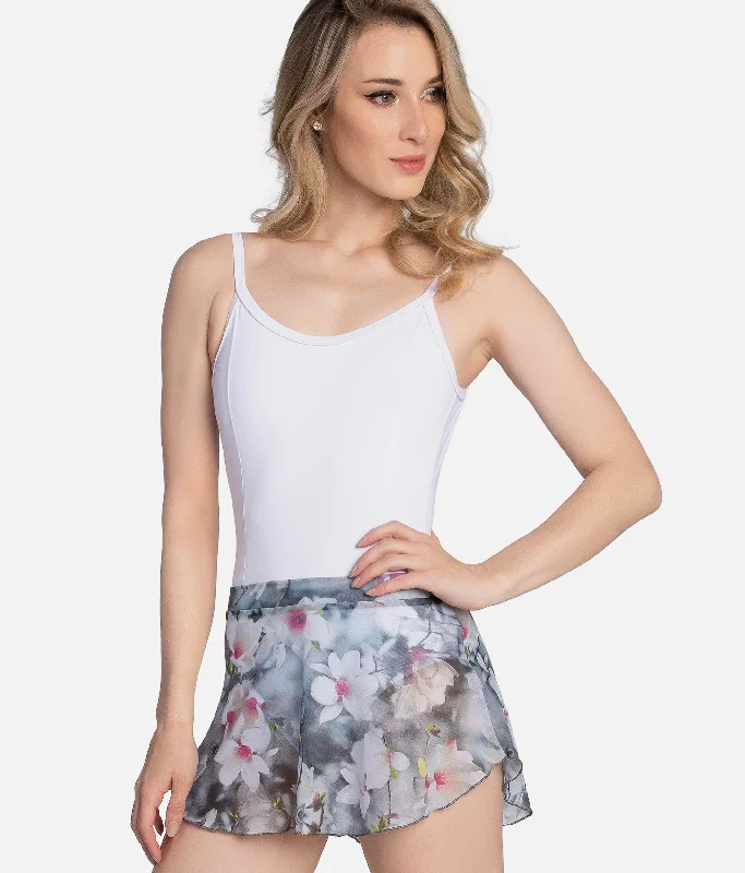Pull On Ballet Skirt, Floral Design - RDE2298 floral skirt print