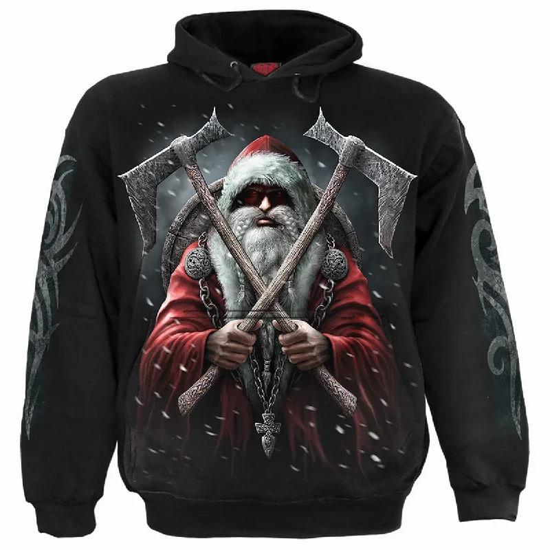 SLEIGHER - Hoody Black Hoodie Crop Top Short Trendy