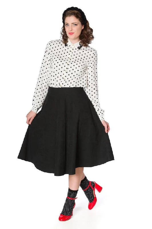 Sophisticated Lady Swing Skirt leather skirt durable