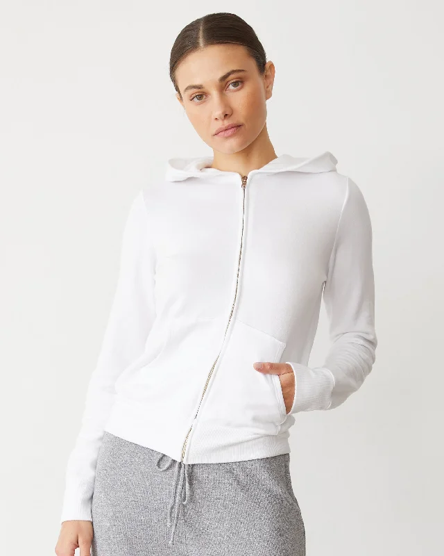 Softfleece Zip Up Hoody Hoodie with Pocket Utility Practical