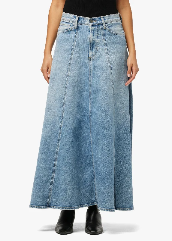 THE AMELIA SKIRT silk skirt smooth