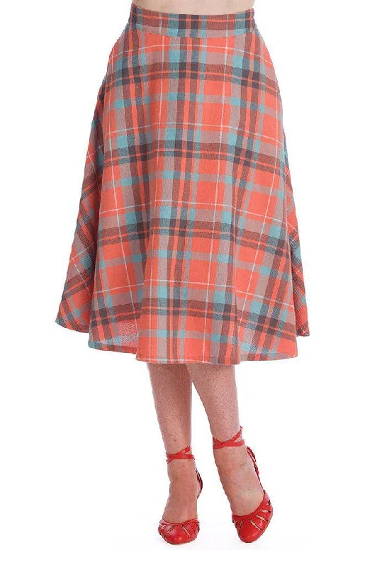 Treat Me Flare Skirt cashmere skirt fine