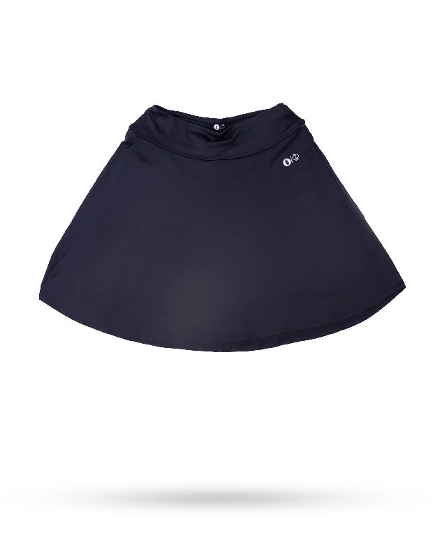 Women's Drive Skirt - Black tiered skirt playful