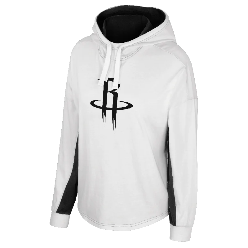 Women's Houston Rockets Stadium Essentials Rally Hoodie Hoodie with Back Slit Movement Comfort