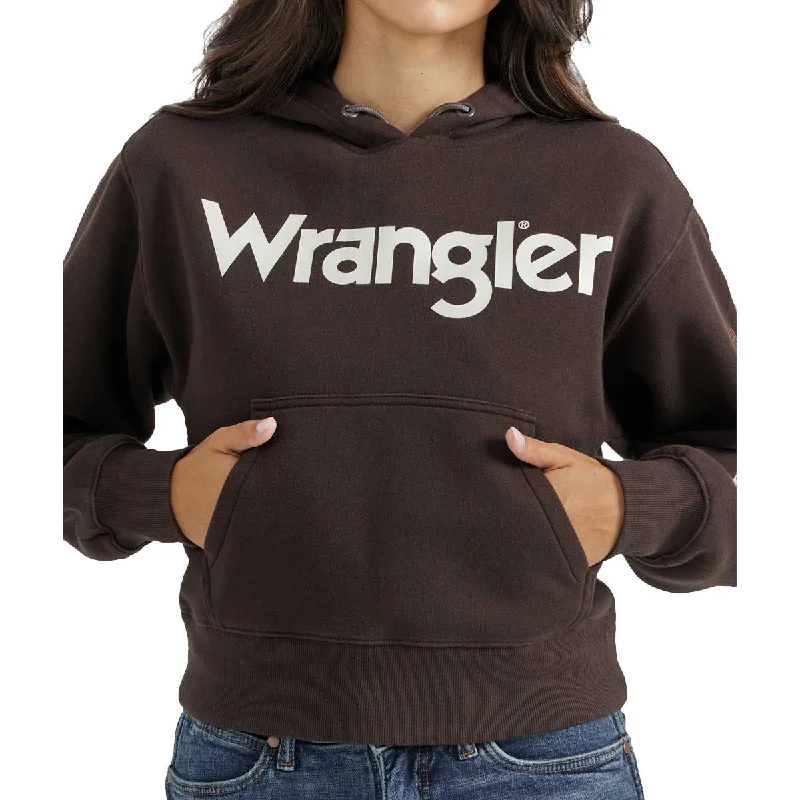 Wrangler Women's 112353120 Aztec Print Hoodie Hoodie with Turtle Neck Cozy Winter